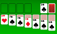 Kortų klasikinis žaidimas - Solitaire.