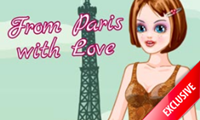 Modelių žaidimas mergaitėms - Mada Paryžiuje.