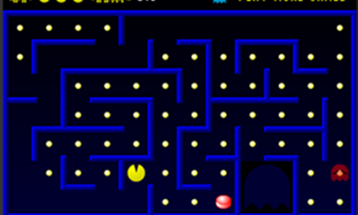 Patobulintas Pacman žaidimas: nauja versija