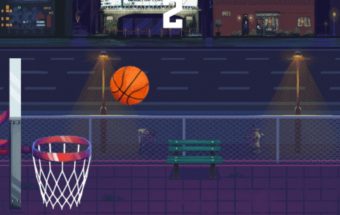 Žaidimas gatvės krepšinis
