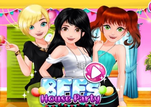 Vakarėlių žaidimas mergaitėms - Arbatos vakarėlis merginoms