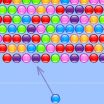 Burbuliukų žaidimas - šio žaidimo burbuliukai tikslas naikinti spalvotus burbuliukus.