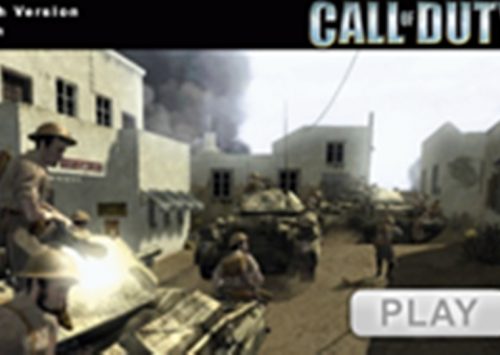 Šaudymas ir priešo naikinimas žaidime Call of Duty.