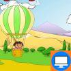Dora žaidimai - Dora su Balionu. Tai puikus, linksmas, melodingas žaidimas, kuriame turite padėti mažajai Dorai laiku ir į reikiamą vietą pristatyti siuntinius.