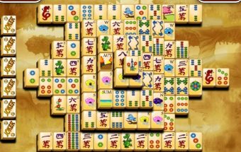 Karališkas mahjong žaidimas. Loginis žaidimas