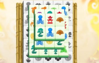 Loginis žaidimas - Kinų Mahjong.