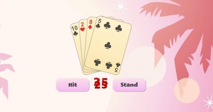 Atnaujintas kortų žaidimas 21