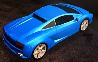 Lenktynių žaidimas su Lamborghini, lamborghini driftas internete.