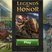 Legend of Honor strateginis žaidimas.