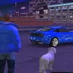 Žaidimas kuriame reikia vairuoti mustangą.