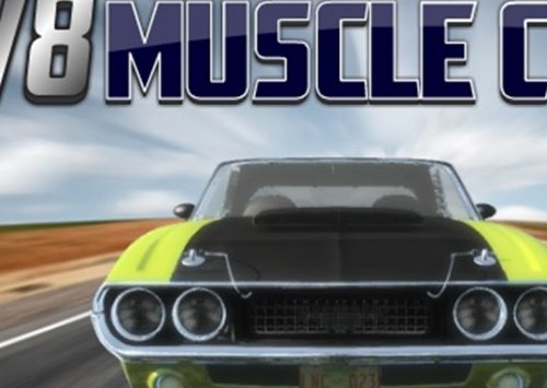 Mustangų žaidimas online, kuriame vairuok mustangą
