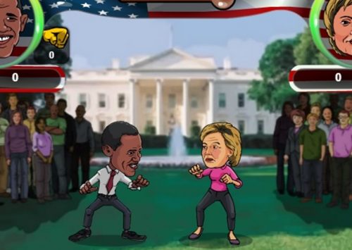 Obamos Kova – tai įdomus, nemokamas internetinis žaidimas.