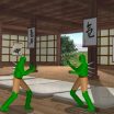 Kovinis žaidimas vaikams apie garsius Samurajus ir jų kovas