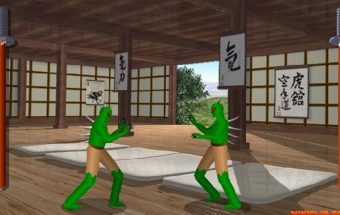 Kovinis žaidimas vaikams apie garsius Samurajus ir jų kovas