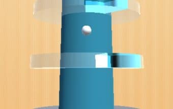 Šoklus kamuolys kita versija - Stiklo bokštas.