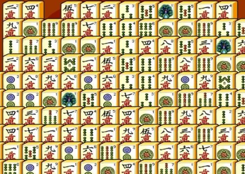 Mahjong - Sujunk Mahjong paveiksliukus taip kad šie susinaikintų. Loginis Mahjong kortelių žaidimas.