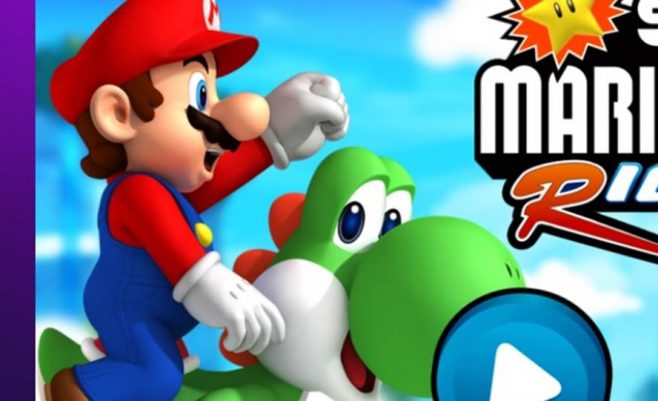 Nuotykių kupinas žaidimas su Super Mario. Super Mario bėgimas online.