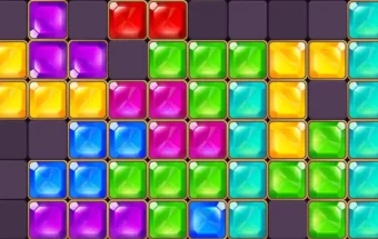 Tetris žaidimas kaladėlių sujungimas.