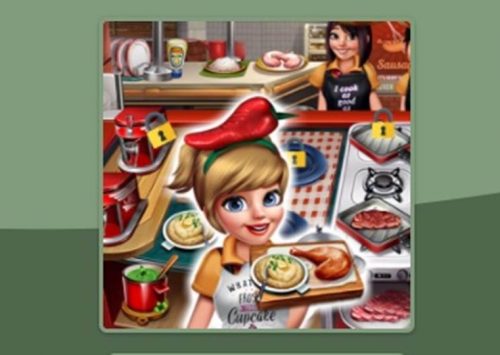 Maisto gaminimo ir restoranų žaidimas Virtuvės Šefė 4 dalis