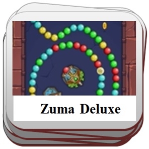 Zuma Deluxe pramogos.