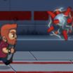 Nepaprastas žmogus raketa skrieja tuneliais. Žaidimo tikslas surinkti kuo daugiau prizų. Jis labai panašus į "Flappy Birds".